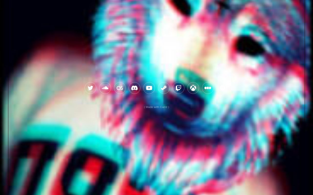Carrd profile picture for @nausea